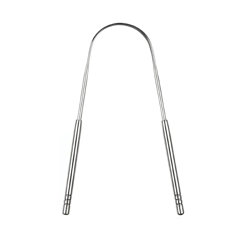 Premium 1pcs/3pcs Metal Tongue Scraper Cleaner for Adults & Kids Portable Stainless Steel Tongue Scrapers Brushes for Removing